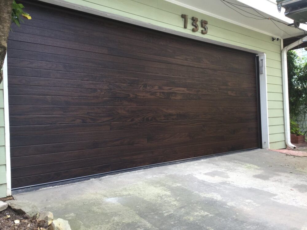 CHI Steel Accent Plank Garage Door