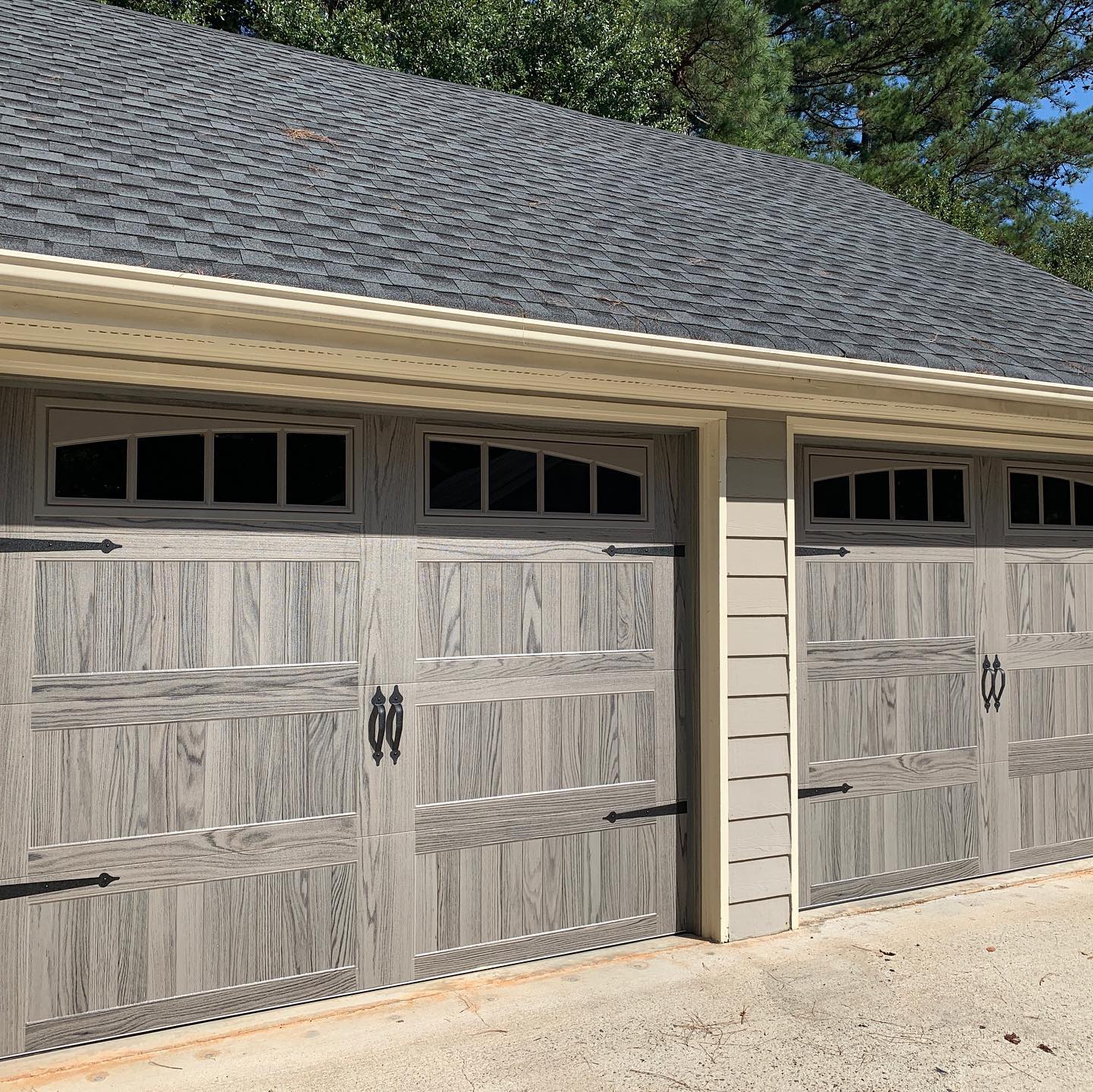 new garage door