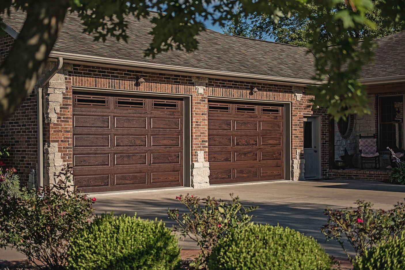 CHI Accent Raised Panel Garage Door